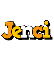 Jenci cartoon logo