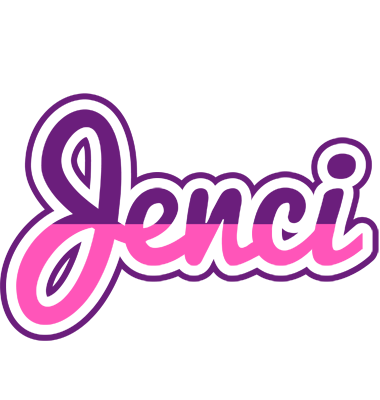Jenci cheerful logo