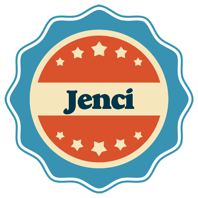 Jenci labels logo