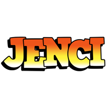 Jenci sunset logo