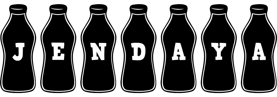 Jendaya bottle logo