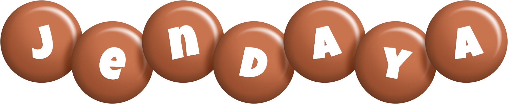 Jendaya candy-brown logo