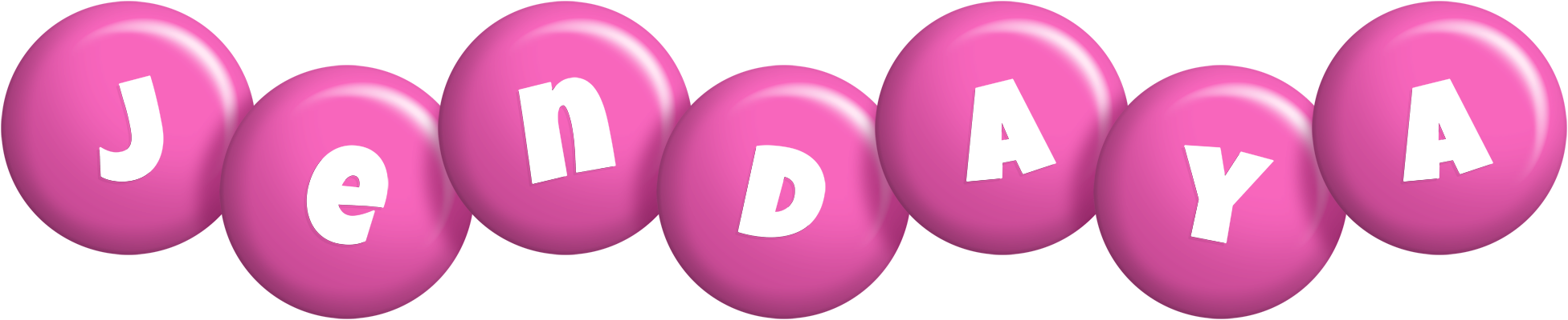 Jendaya candy-pink logo
