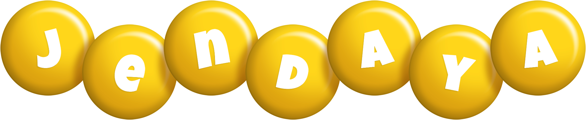 Jendaya candy-yellow logo