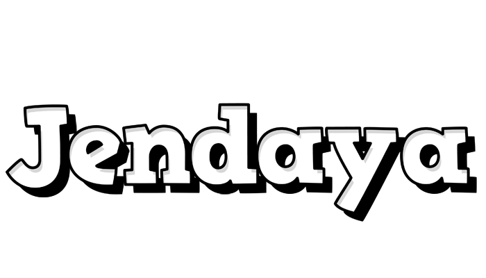 Jendaya snowing logo