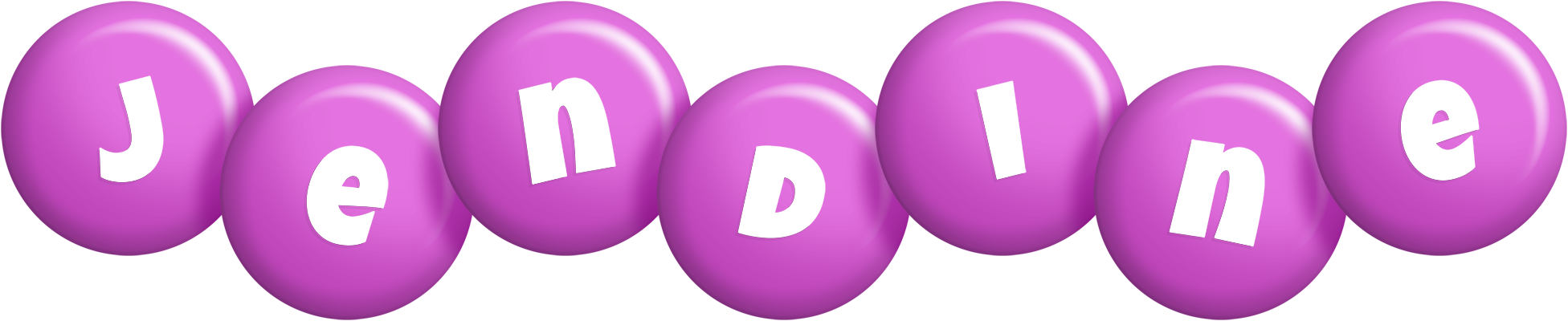 Jendine candy-purple logo