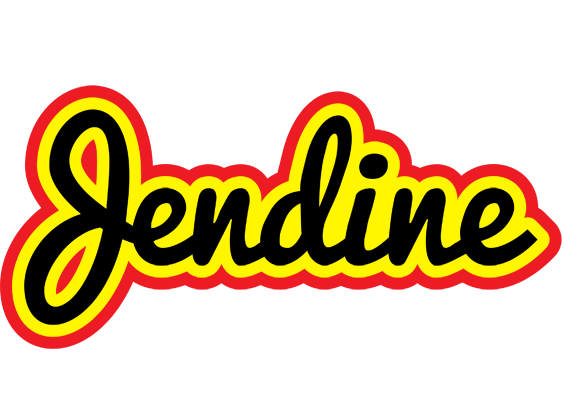 Jendine flaming logo