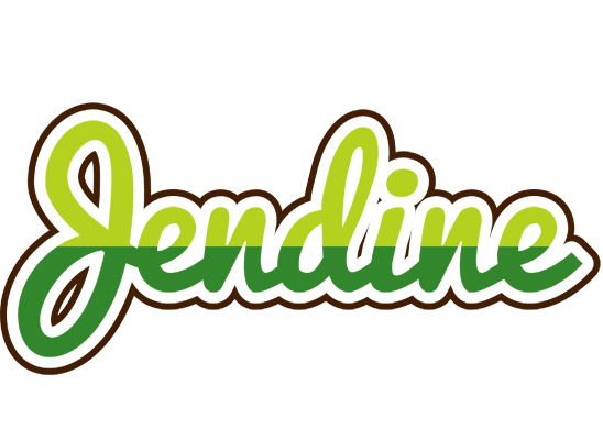 Jendine golfing logo