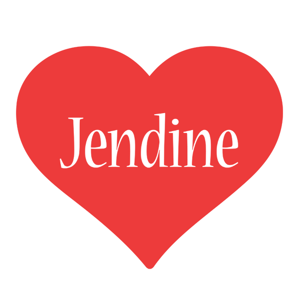 Jendine love logo