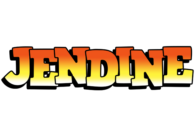 Jendine sunset logo