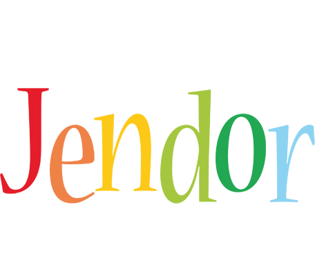 Jendor birthday logo