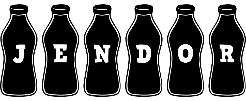 Jendor bottle logo