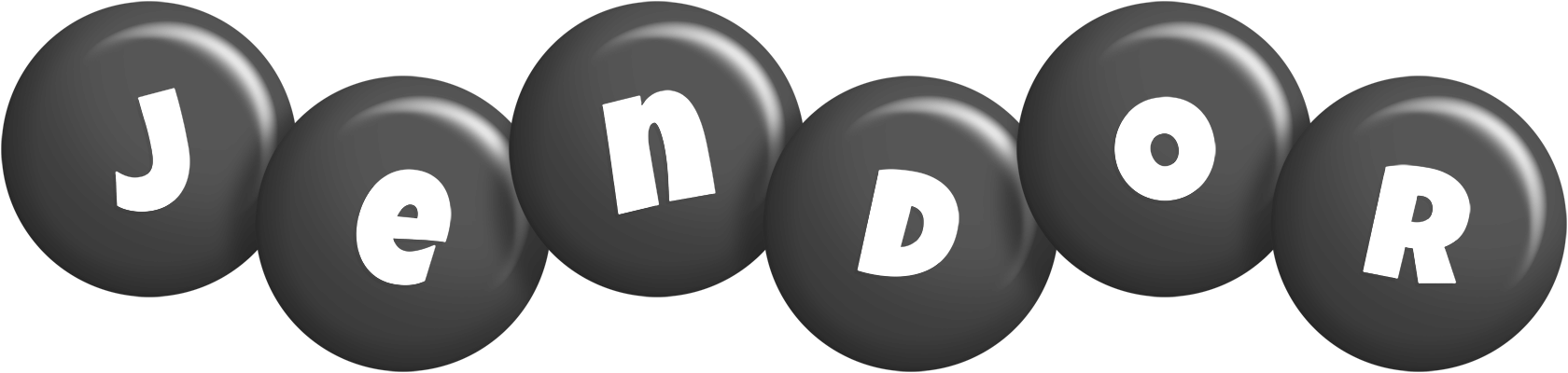Jendor candy-black logo