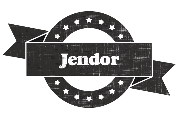 Jendor grunge logo