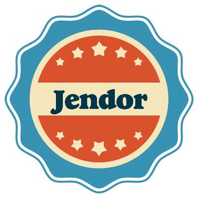 Jendor labels logo