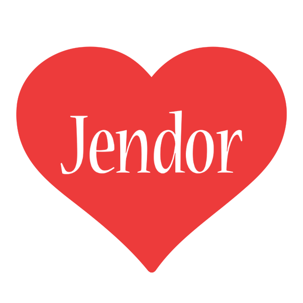 Jendor love logo