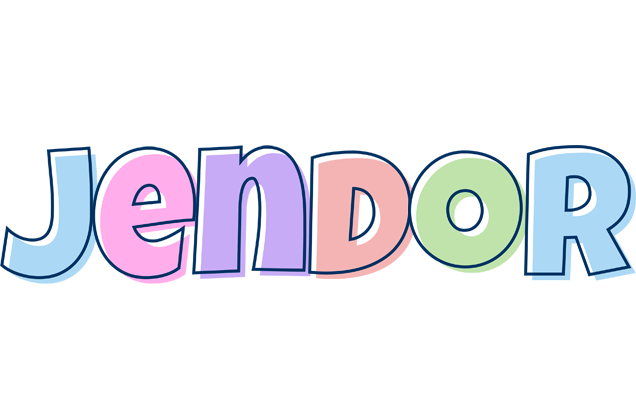 Jendor pastel logo