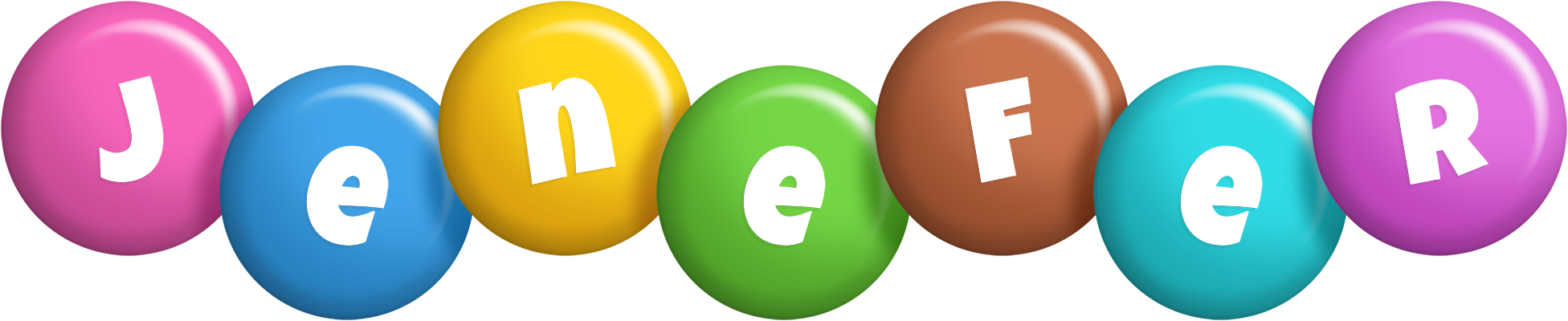 Jenefer candy logo