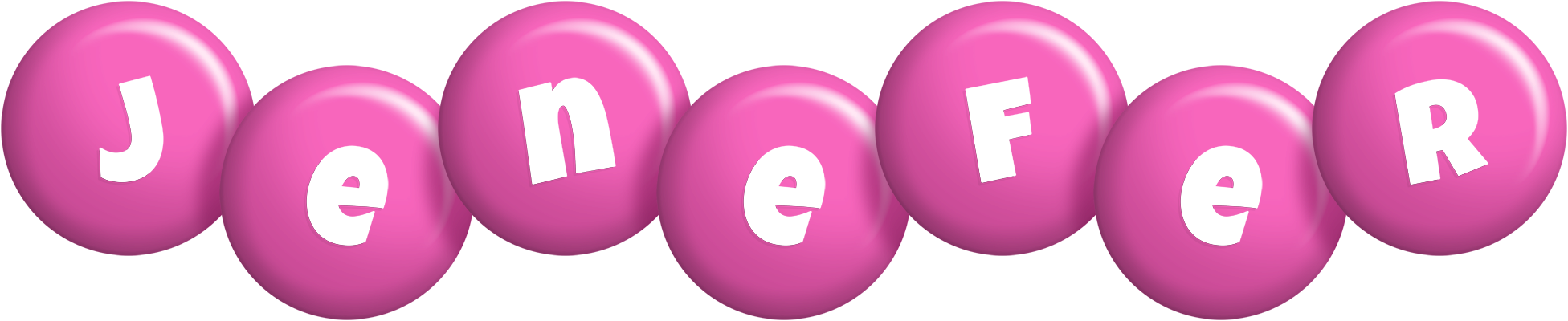 Jenefer candy-pink logo