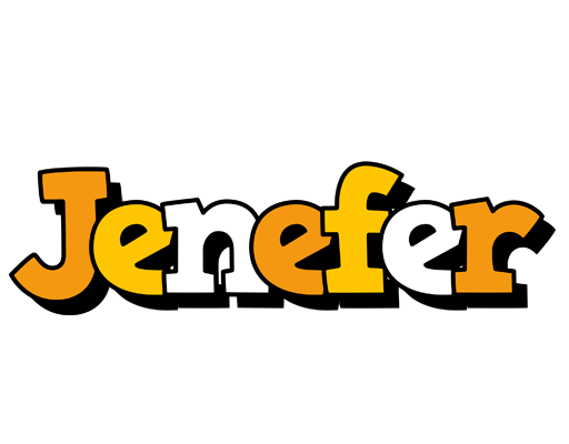 Jenefer cartoon logo