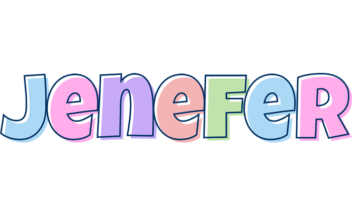 Jenefer pastel logo