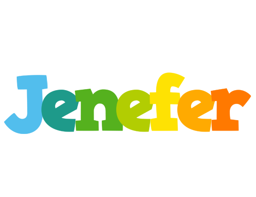 Jenefer rainbows logo
