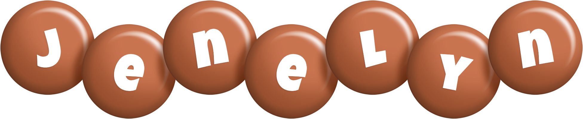 Jenelyn candy-brown logo