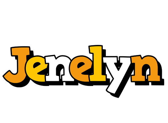 Jenelyn cartoon logo