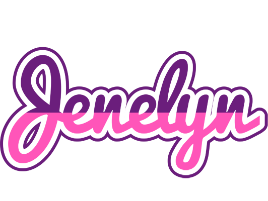 Jenelyn cheerful logo
