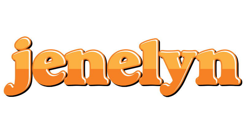 Jenelyn orange logo