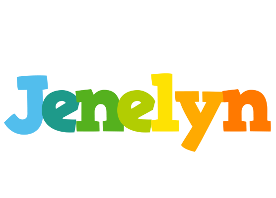 Jenelyn rainbows logo