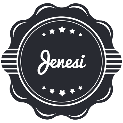Jenesi badge logo