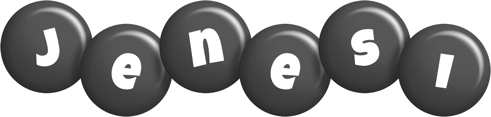 Jenesi candy-black logo