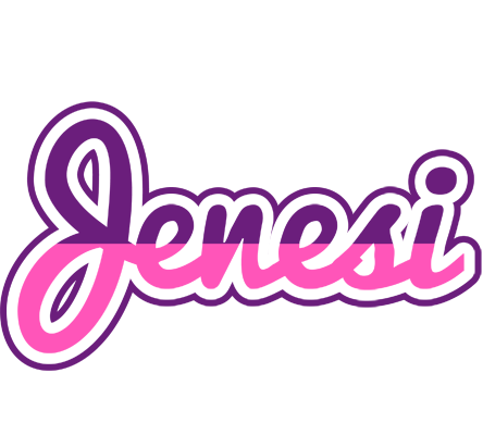Jenesi cheerful logo
