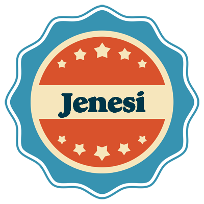 Jenesi labels logo