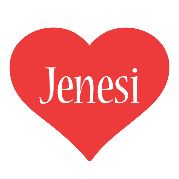 Jenesi love logo