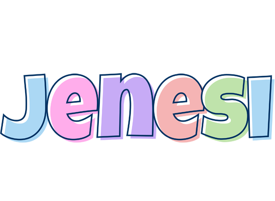 Jenesi pastel logo