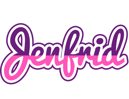 Jenfrid cheerful logo