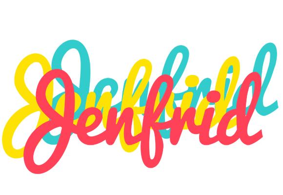 Jenfrid disco logo