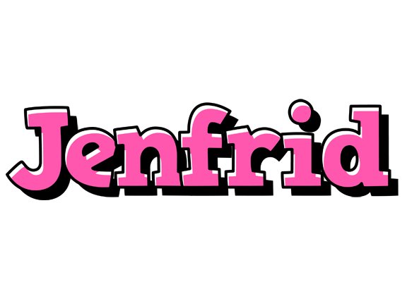 Jenfrid girlish logo