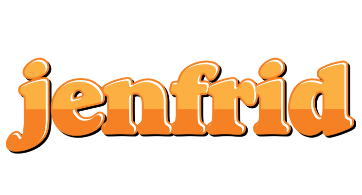 Jenfrid orange logo