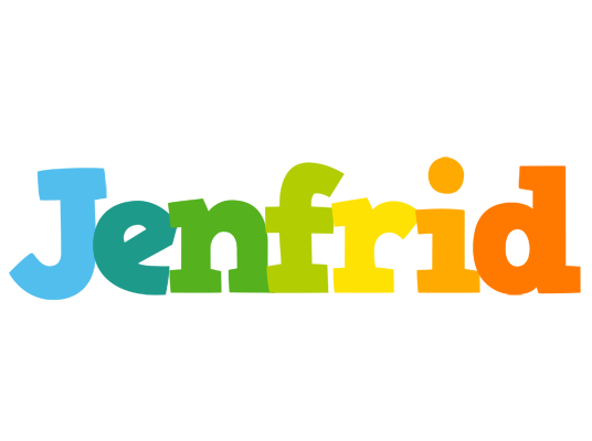 Jenfrid rainbows logo