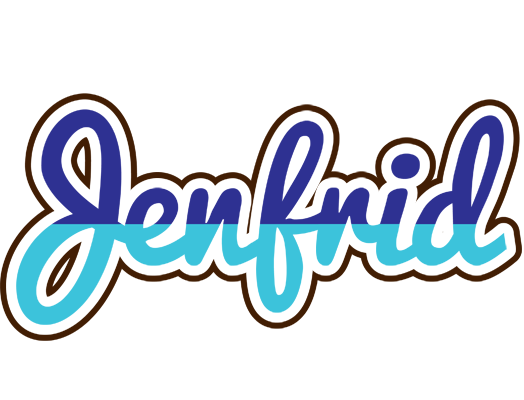 Jenfrid raining logo