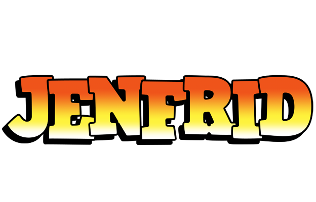 Jenfrid sunset logo