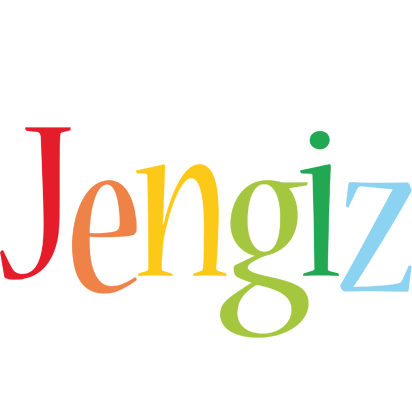 Jengiz birthday logo