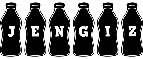 Jengiz bottle logo
