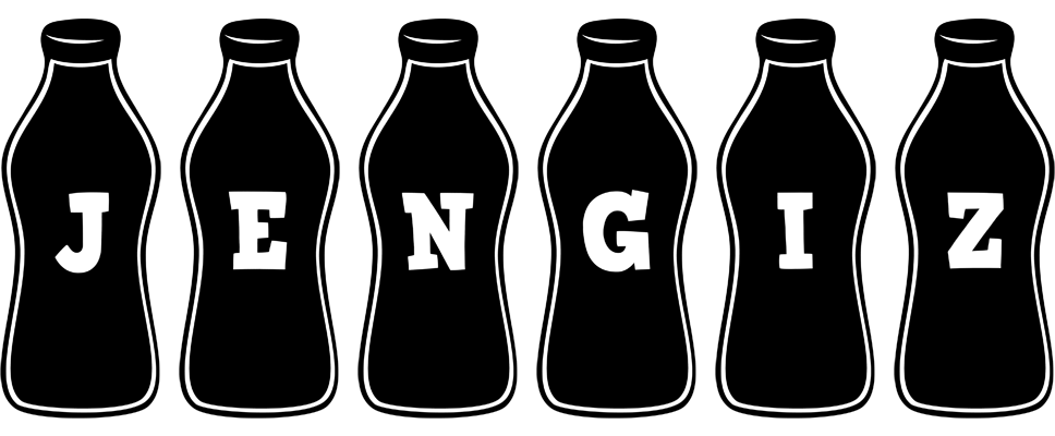 Jengiz bottle logo
