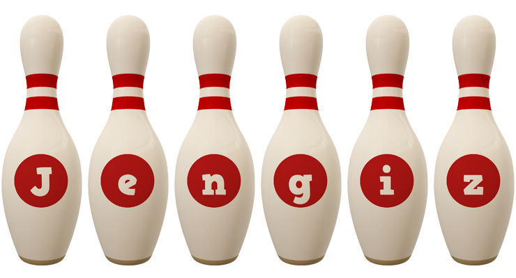 Jengiz bowling-pin logo