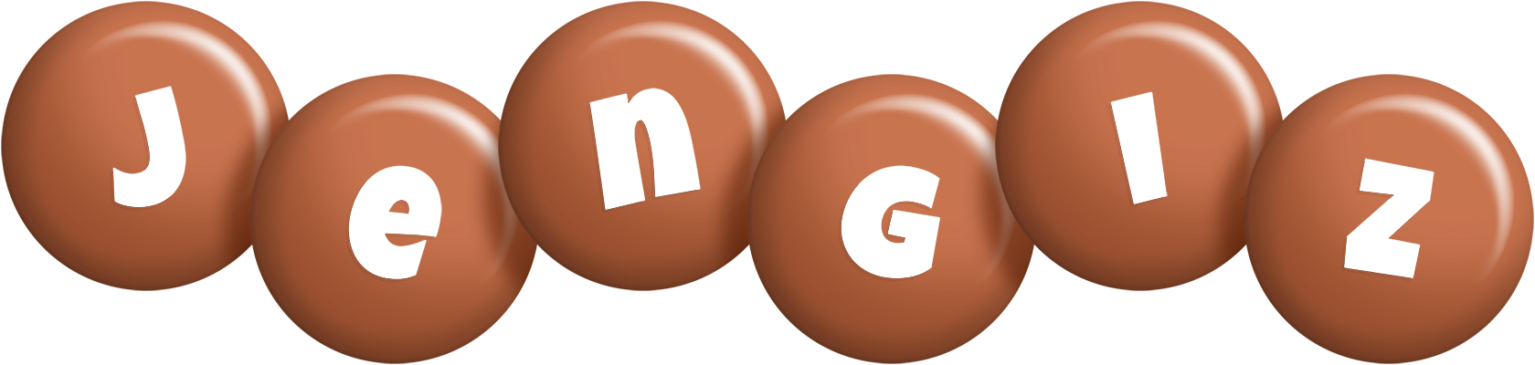 Jengiz candy-brown logo