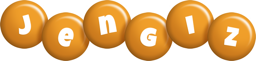 Jengiz candy-orange logo